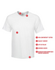 Hanes Men's White TAGLESS® Crewneck Undershirt 6-Pack 2135P6