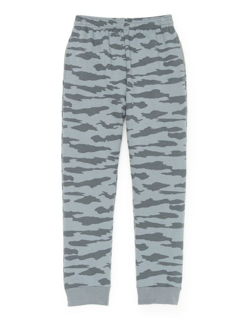 Hanes Boys' Fleece Jogger Camo Sweatpants with Pockets D275