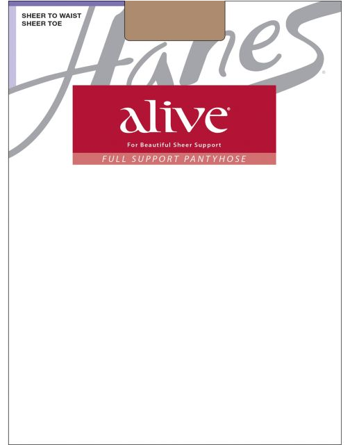 Hanes Alive Sheer to Waist Pantyhose 811