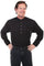 Scully Rangewear Men's 100% Cotton L/S Big Ribbed Western Shirt 3X-4X RW031X
