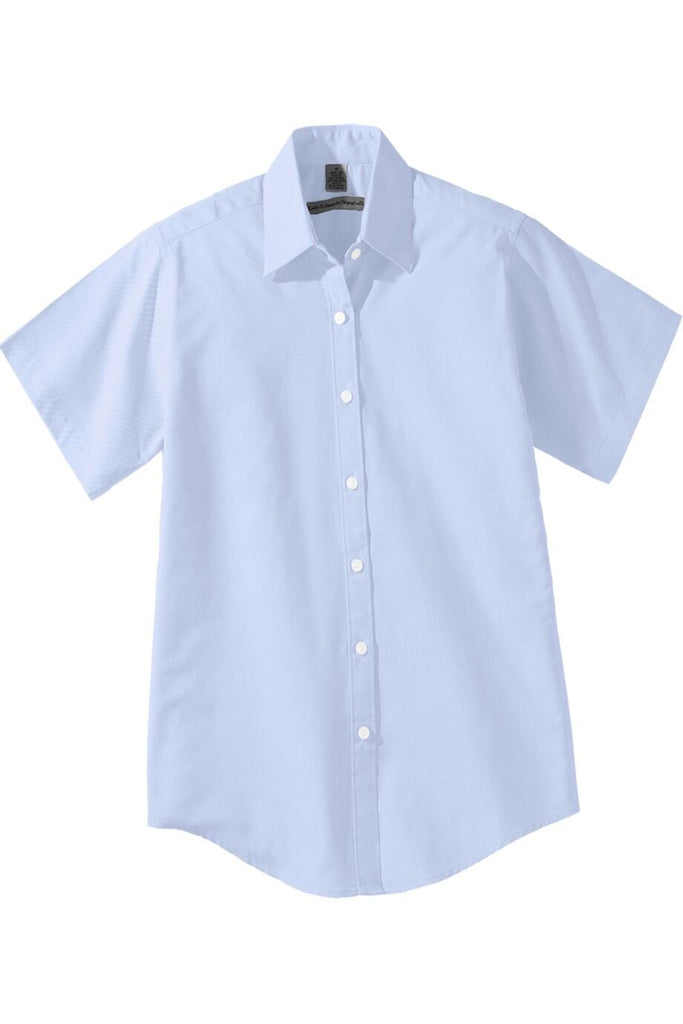 Pinpoint Oxford Short Sleeve Blouse 5925