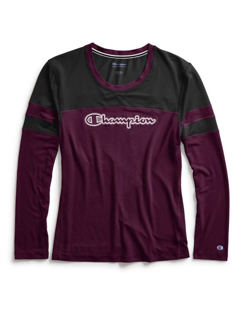 Champion Women's Long-Sleeve Tee W4386G 550250