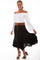 Scully Women's Maxi Ruffle Skirt HC439