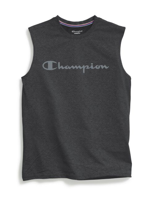 Champion Vapor® Men’s Graphic Muscle Tee, Champion Script T0767G 549988