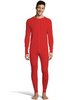 Men's Solid Waffle Knit Thermal Union Suit 3X-4X