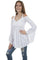 Scully Womens 100% Cotton Floral Vine Long Sleeve Tunic PSL-232