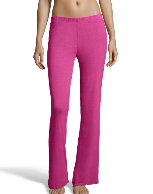 Maidenform Flutter Sleeve Tee & Rib Pants Set MFS8832