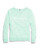 Champion Women's Plus Heritage French Terry Crew, Chainstitch Logo QW4925 549938