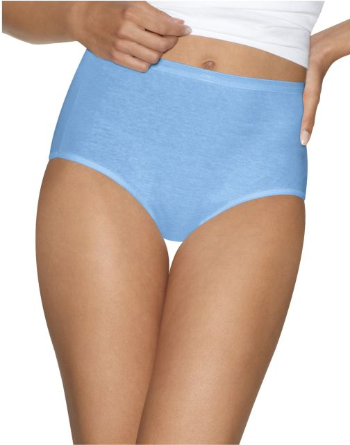Hanes Ultimate™ Comfort Cotton Women's Brief Panties 5-Pack 40HUCC