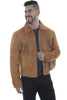 Scully Leather Men's Boar Suede Western Fringe Jacket 221