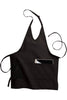 Two Pocket V-Neck Bib Apron 9009