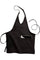 Two Pocket V-Neck Bib Apron 9009