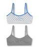 Hanes Girls' Seamless Molded Cup Wirefree Bra 2-Pack H189