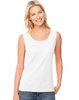 Hanes Women's Mini-Ribbed Cotton Tank O9341