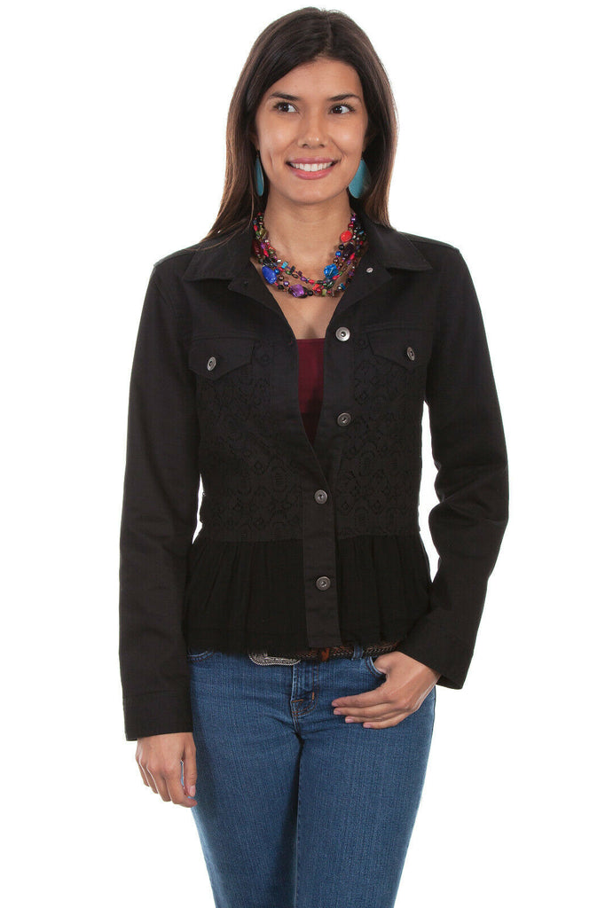 Scully Women's Cotton Blend Contemporary Jean Jacket HC465