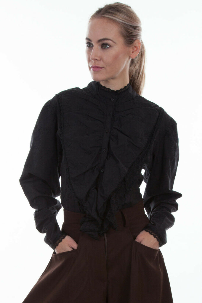Scully Women's 100% Cotton Bridal Blouse RW510
