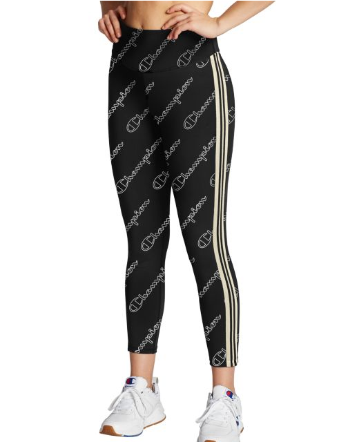 Champion Women's High Rise Print Tights M5123P