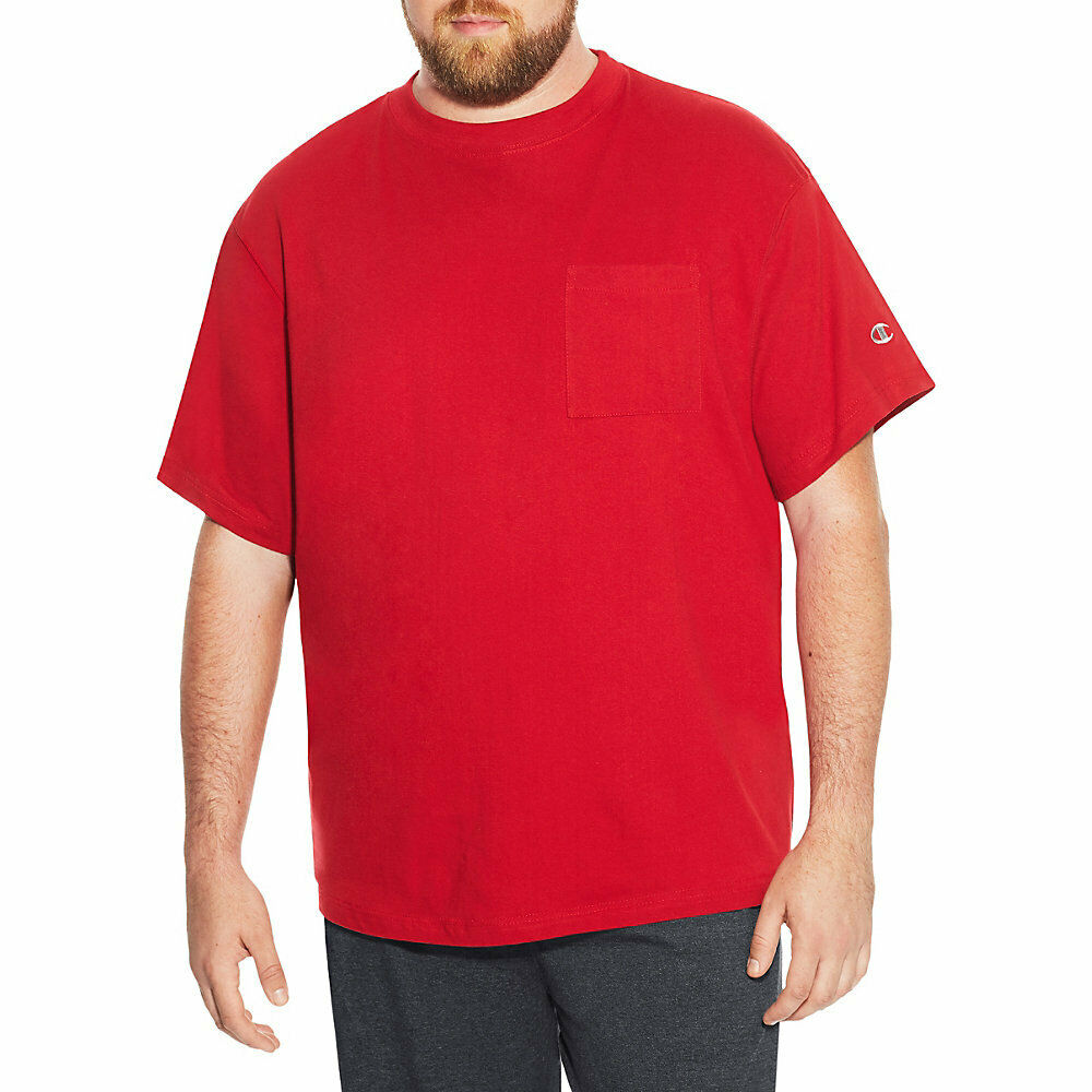 Champion Big & Tall Men's Short Sleeve Pocket Jersey Tee CH310