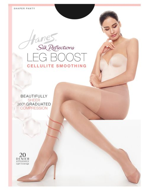 Silk Reflections Leg Boost Cellulite Smoothing Hosiery