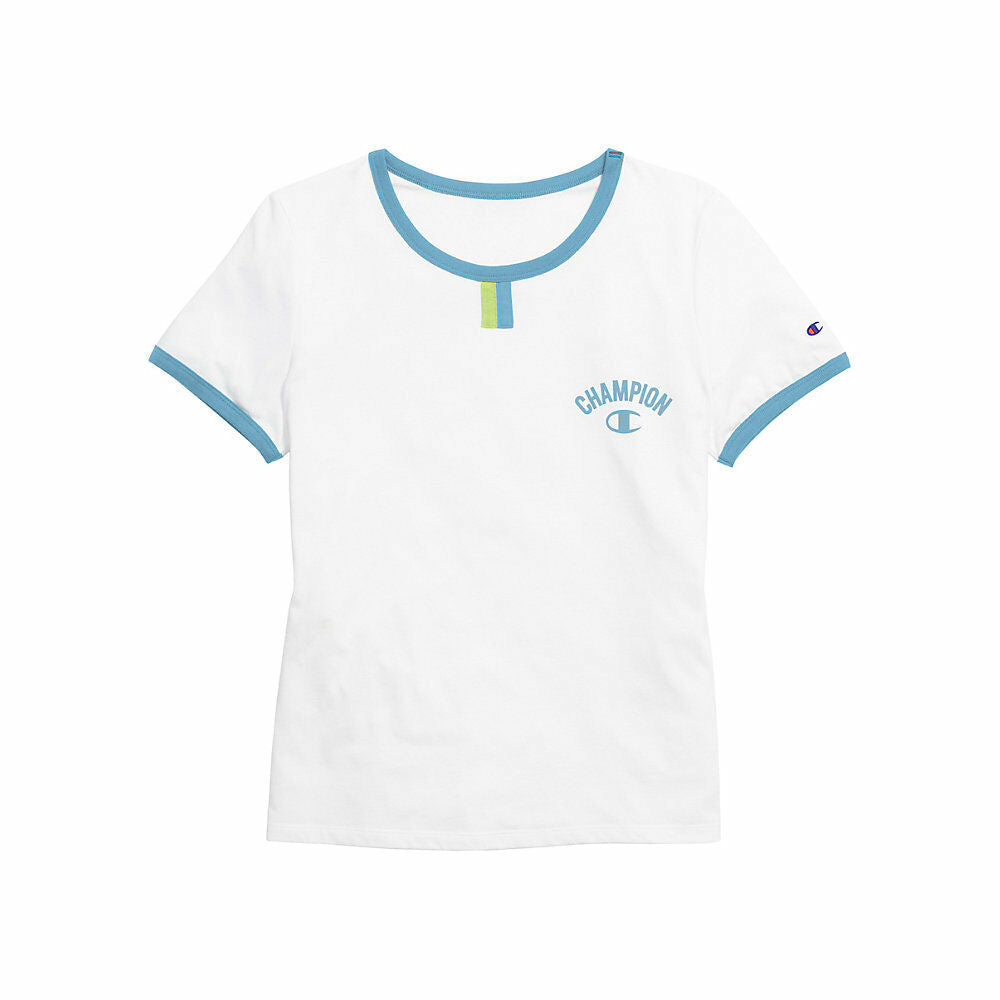 Champion Women's YC Tee, Arch Logo W4916 549936