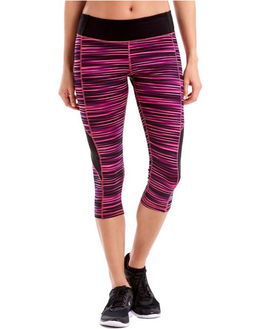 Hanes Sport™ Women's Performance Blocked Capri Leggings O9338