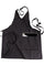 Two Pocket V-Neck Bib Apron 9009