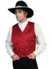 Scully Wahmaker Men's Silk Jacquard Vest 535344