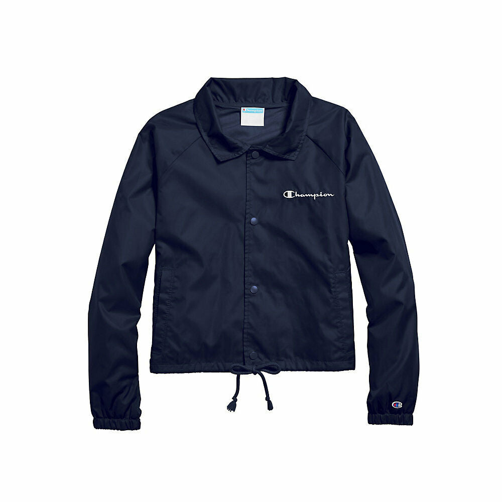 Champion Women's Heritage Coaches Jacket, Script Logo J0334 549707