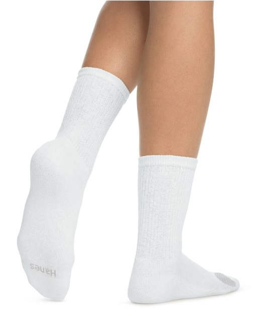Hanes Women's Cool Comfort® Crew Socks 6-Pack 683V6