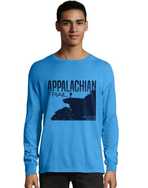 Hanes Men's ComfortWash™ McAfee Knob National Park Long Sleeve Tee G200P Y07840
