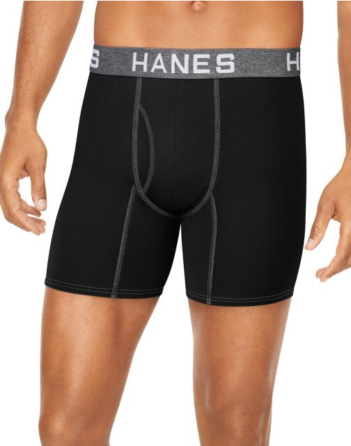 Hanes Ultimate™ Men's Comfort Flex Fit® Ultra Soft Cotton/Modal Bxr Brfs UFBBB4