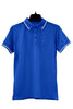 Ladies Pique Polo-Stripe Accent 5510