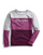 Women's Powerblend® Colorblock Crew, Chainstitch Outline Logo