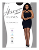 Hanes Curves Ultra Sheer Control Top Legwear HSP001