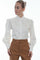 Wahmaker Women's 100% Cotton Le Fleur Long Sleeve Blouse 741390