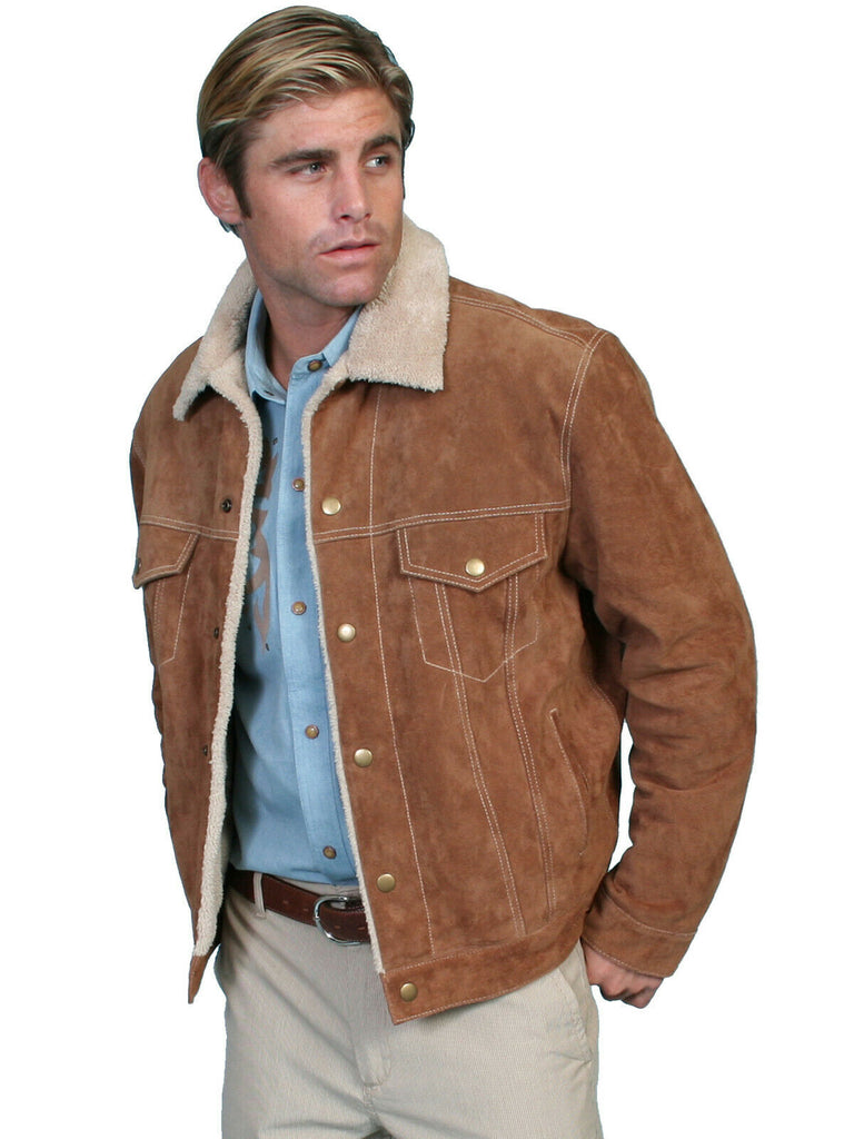 Scully Men's Boar Suede Jean Jacket 113