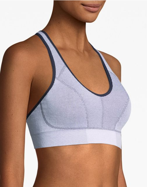 Champion Women The Infinity Cotton Rib Sports Bra B1456