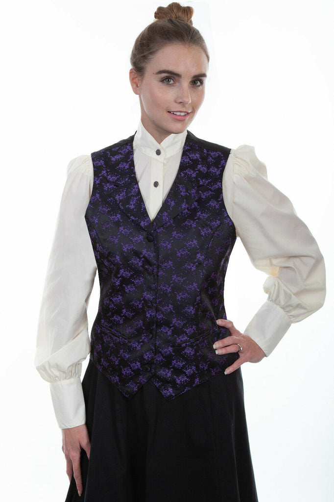 Scully Women's Floral Print Vest RW605