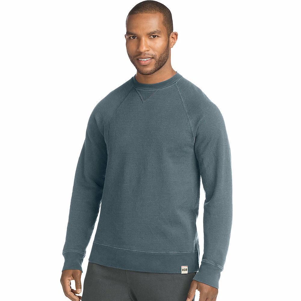 Hanes Men's 1901 Heritage Fleece V-notch Crewneck Sweatshirt O8345 549632