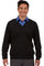 Men's Fine Gauge V-Neck Sweater 4090