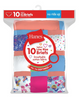 Hanes Girls Tagless Low Rise Briefs P10 GP10LR