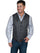 Scully Men's Polyester Double Pinstripe Vest RW169N