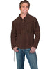 Scully Men's Fringed Suede Leather Shirt 5