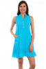 Scully Women's Top Button Front Dress PSL-247