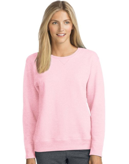 Hanes ComfortSoft™ EcoSmart® Women's Crewneck Sweatshirt O4633
