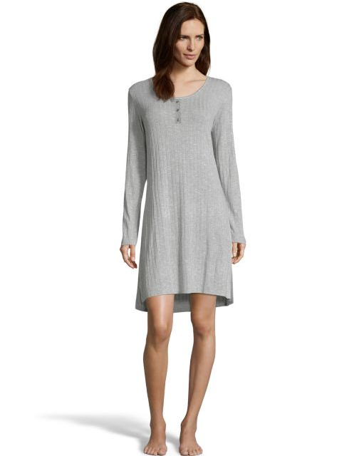 Hanes Women's Cozy Rib Sleepshirt HAC80188