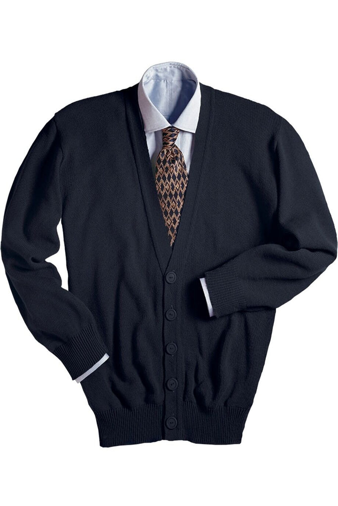 Men's V-Neck Cardigan Sweater 351