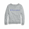 Champion Women's Heritage French Terry Crew, Chainstitch Logo W9493 549938