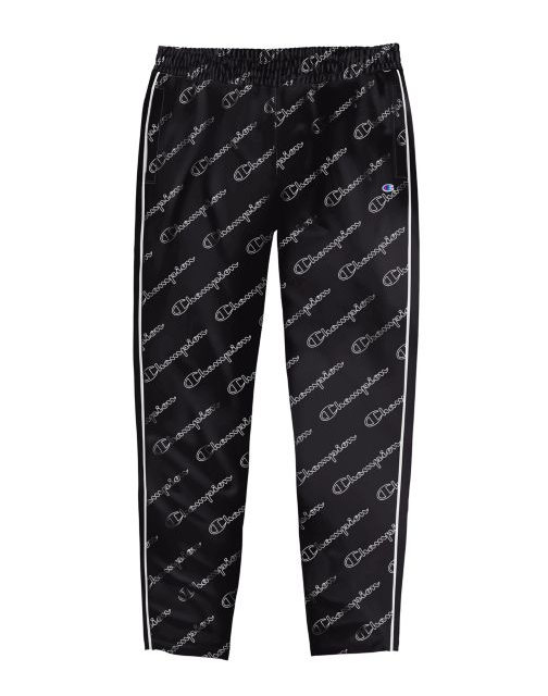 Champion Women's Track Pants, Allover Logo M4353P
