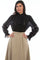 Scully Women's Crochet Trimmed Blouse RW613